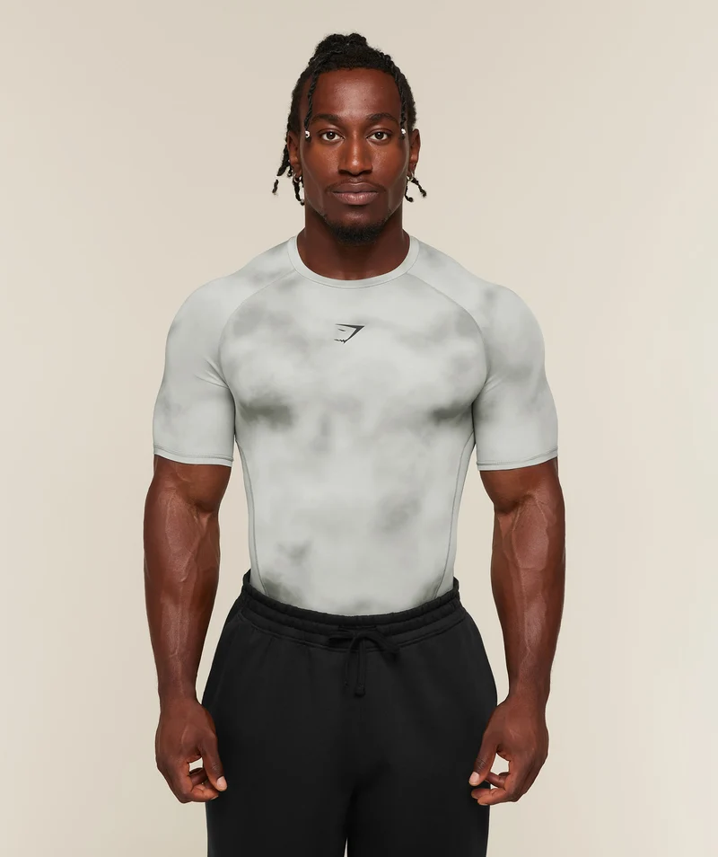 Gymshark Element Baselayer T-Shirt - Light Grey