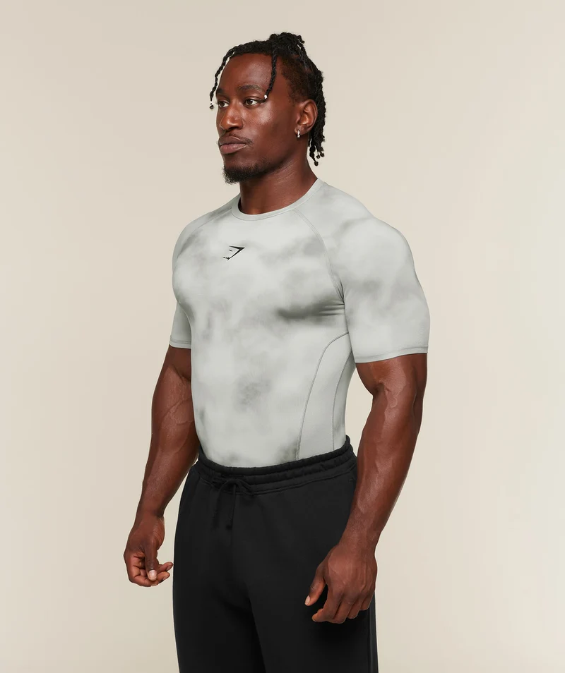 Gymshark Element Baselayer T-Shirt - Light Grey
