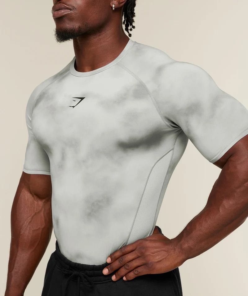 Gymshark Element Baselayer T-Shirt - Light Grey