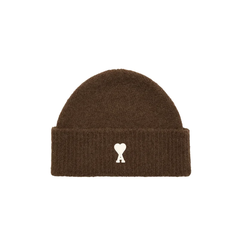 AMI Paris Ami De Coeur Alpaca Beanie