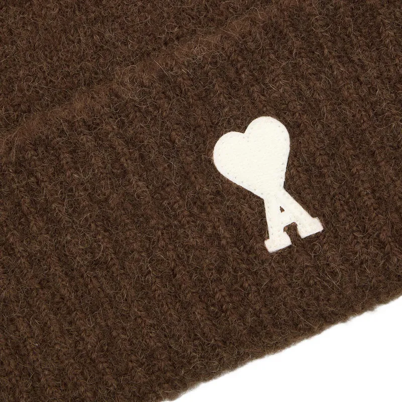 AMI Paris Ami De Coeur Alpaca Beanie