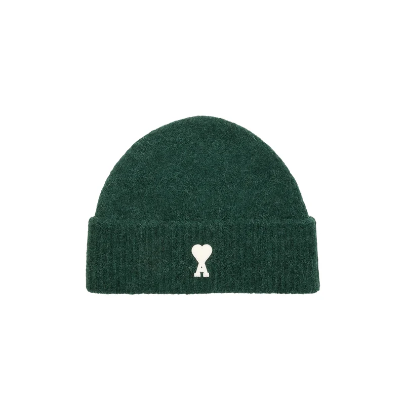 AMI Paris Ami De Coeur Alpaca Beanie