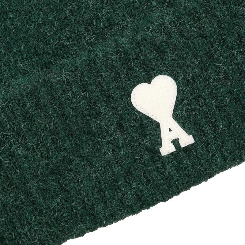 AMI Paris Ami De Coeur Alpaca Beanie