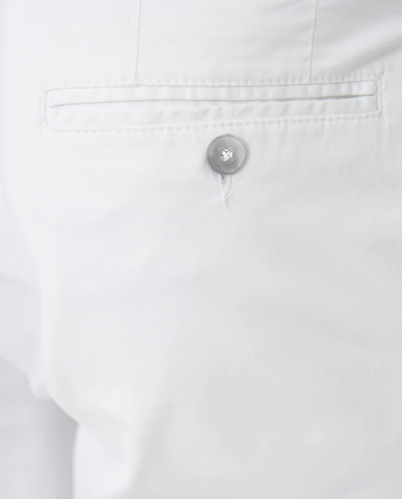 Feine Herren Chino "Mr. Jones" in white