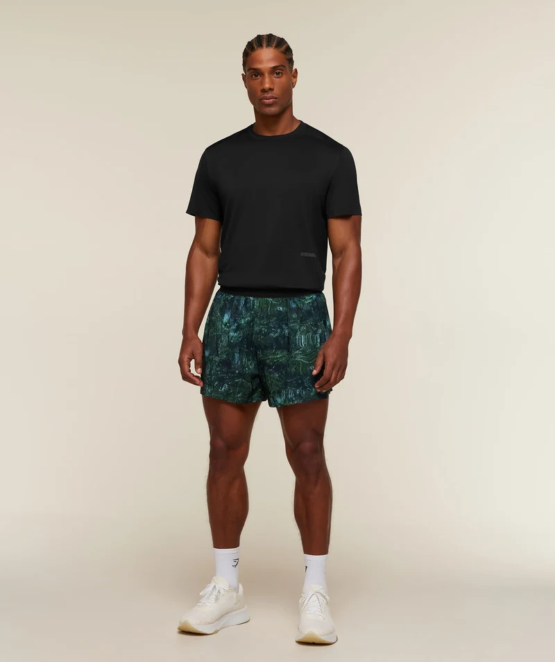 Gymshark Running 5" Shorts - Pace Green