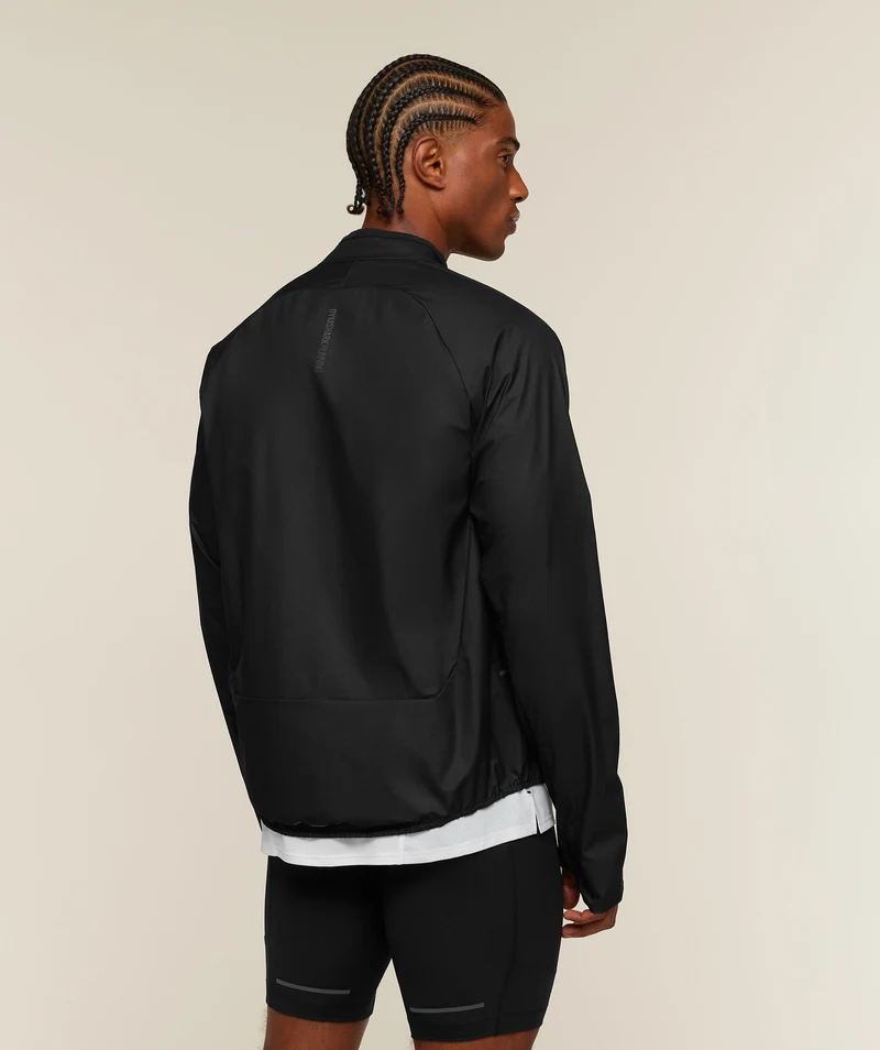 Gymshark Running Elite Windbreaker - Black