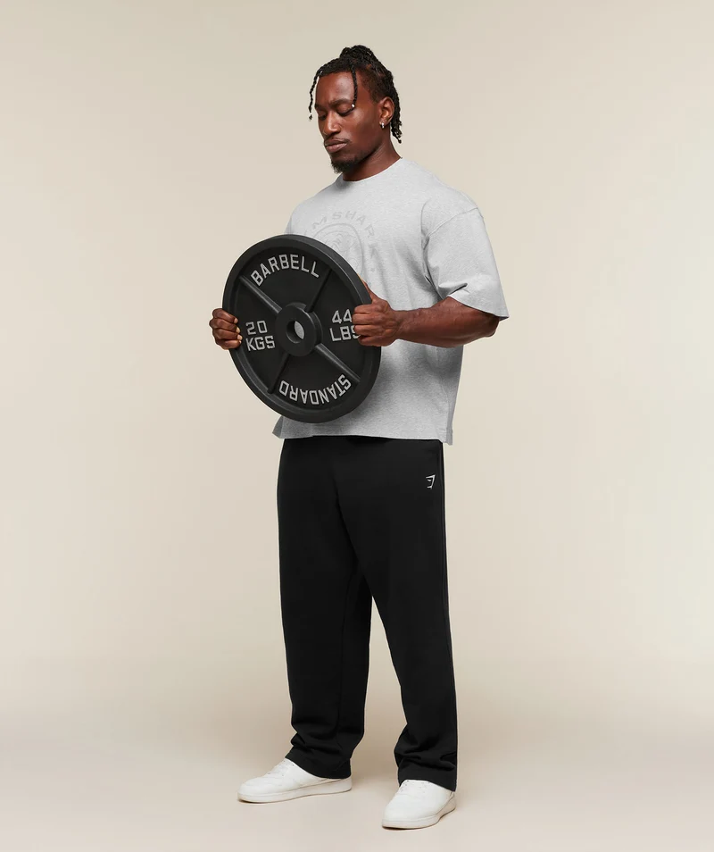 Gymshark Vintage Legacy T-Shirt - Soft Grey Marl