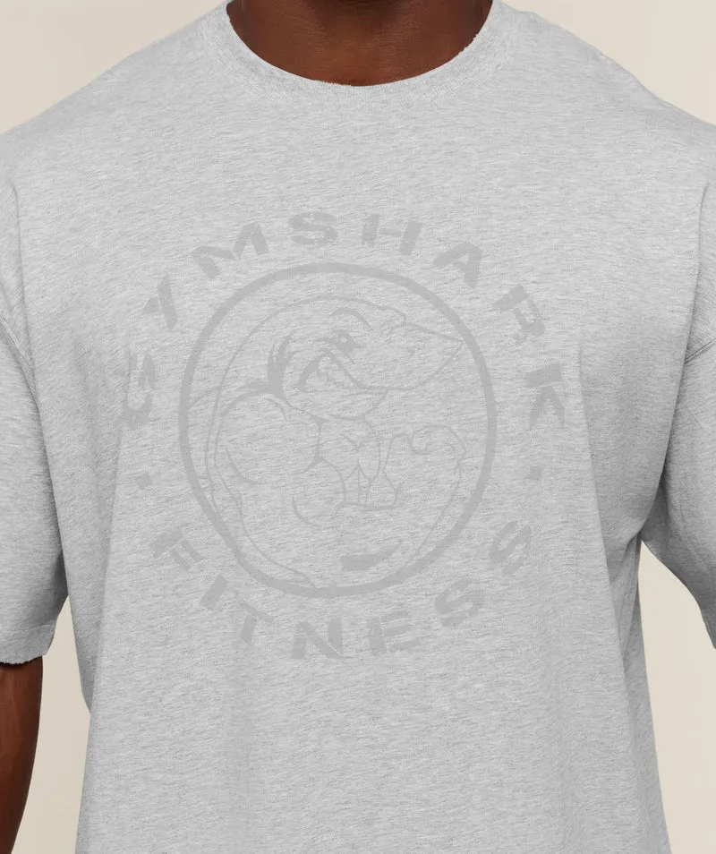 Gymshark Vintage Legacy T-Shirt - Soft Grey Marl