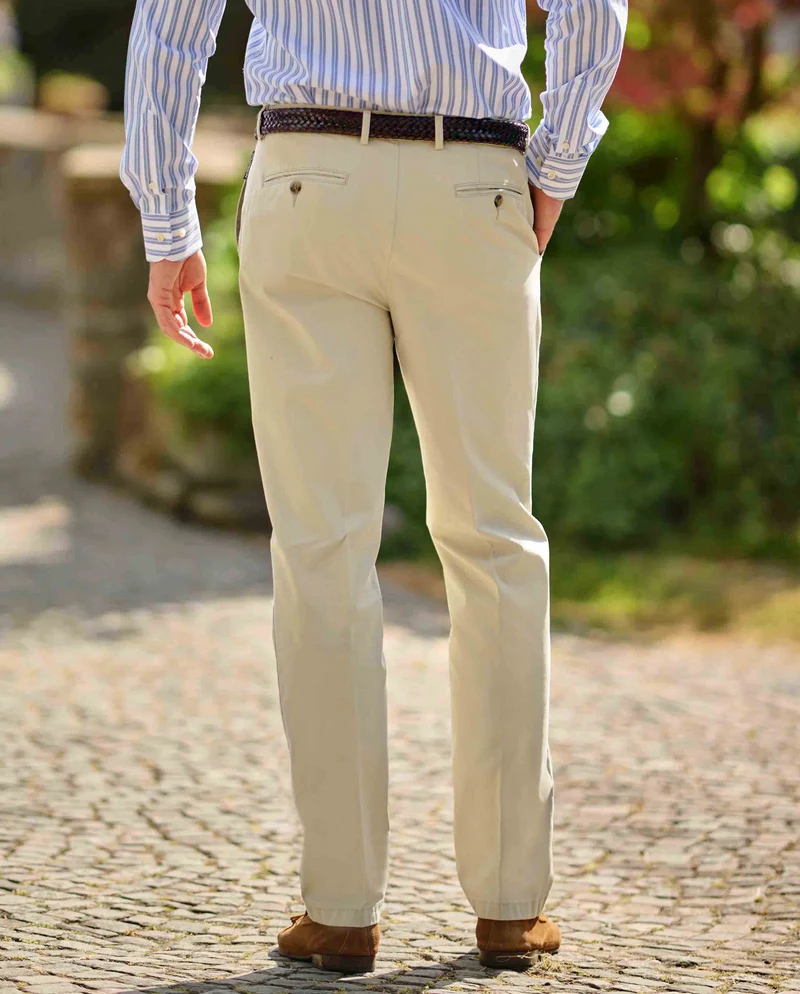 Feine Herren Chino "Mr. Jones" in light sand