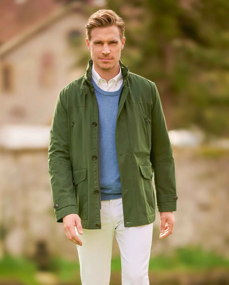 Herren Fieldjacket "Renfield" in racing green