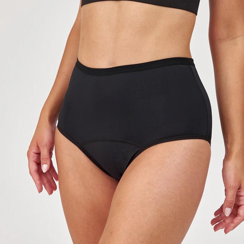 SNOCKS x femtis Period Panty - JULE Highwaist | Schwarz
