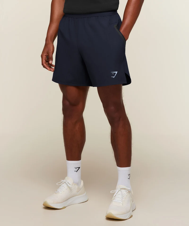 Gymshark Sport Hybrid 6" Shorts - Heavy Blue