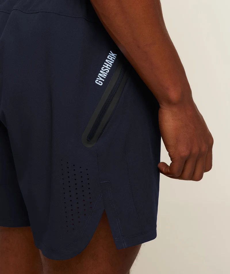 Gymshark Sport Hybrid 6" Shorts - Heavy Blue