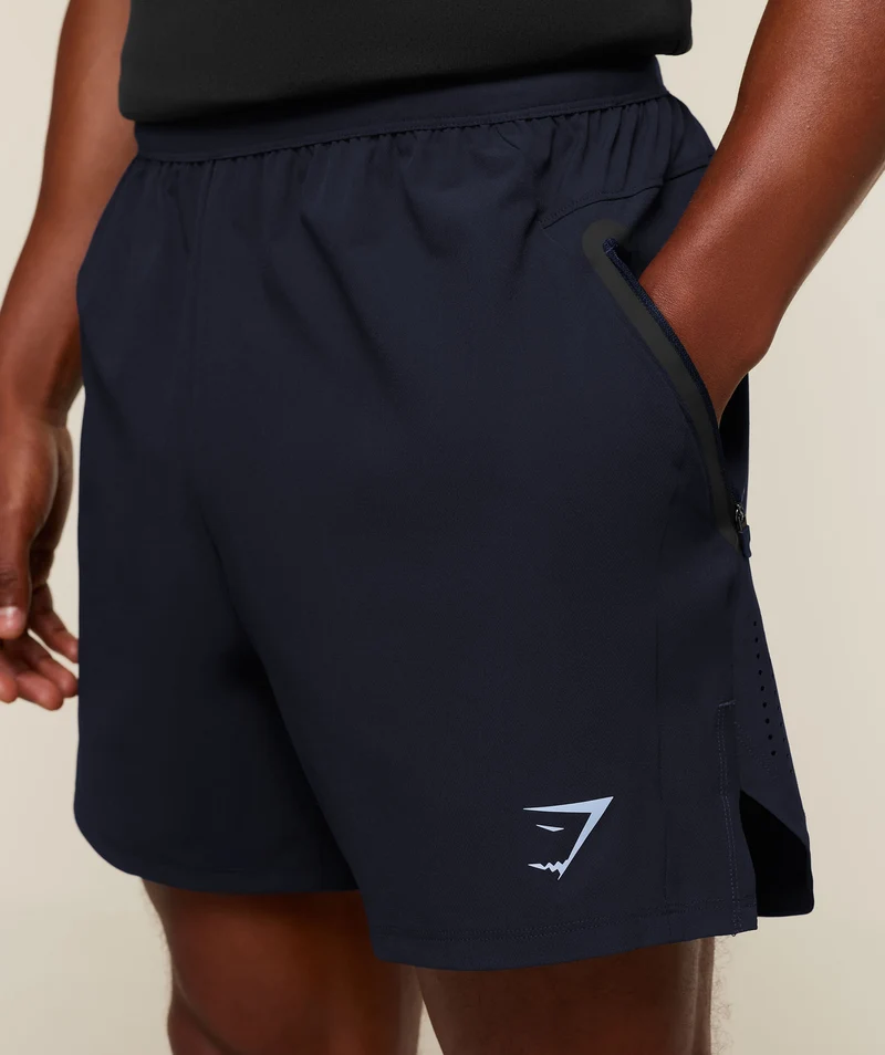Gymshark Sport Hybrid 6" Shorts - Heavy Blue