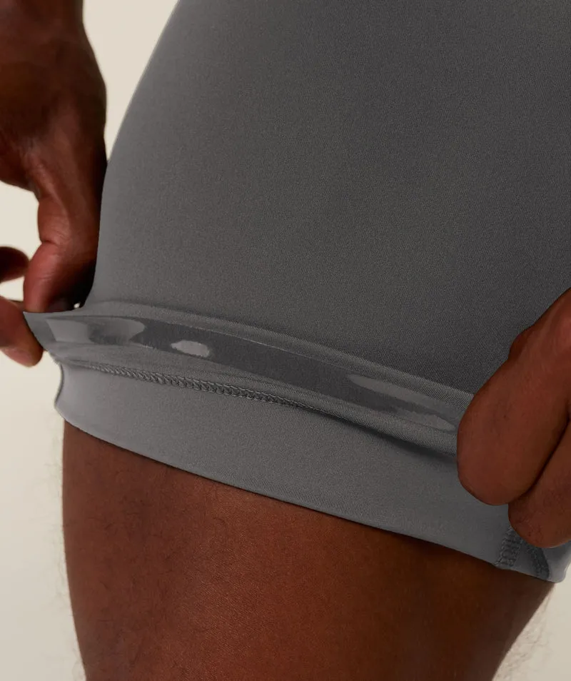 Gymshark Running Elite 7 Pocket Half Tights - Onyx Grey