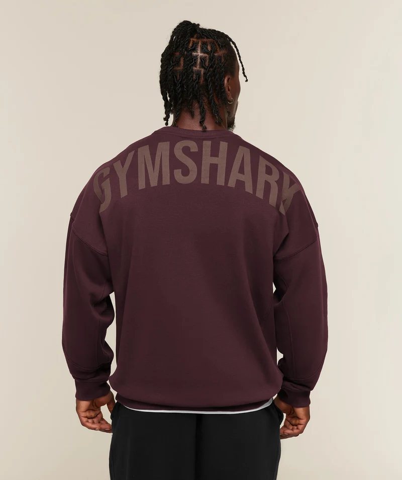 Gymshark Power Crew - Cherry Purple