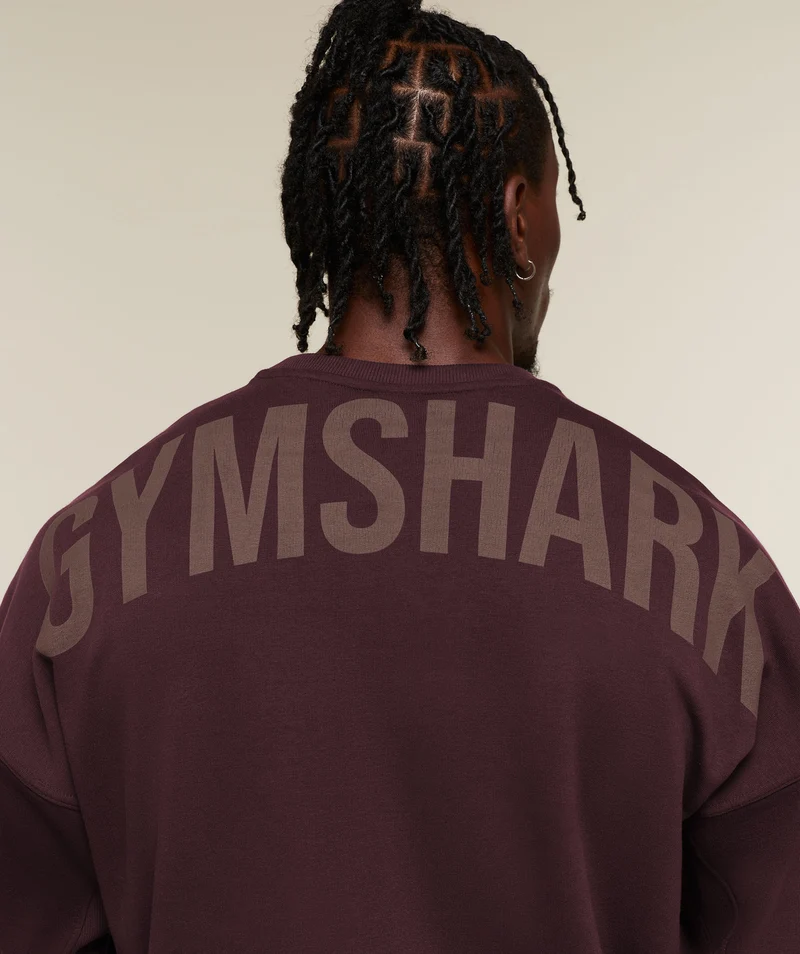 Gymshark Power Crew - Cherry Purple