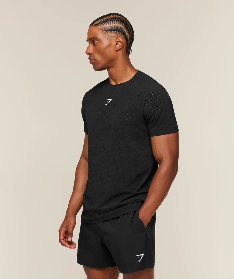 Gymshark Ultra Light Performance T-Shirt - Black