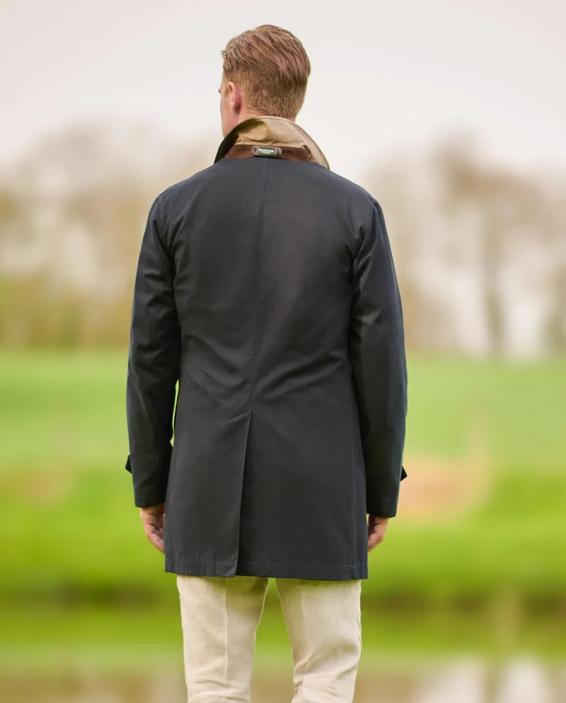 Herren Kurzmantel "Stirling" in navy