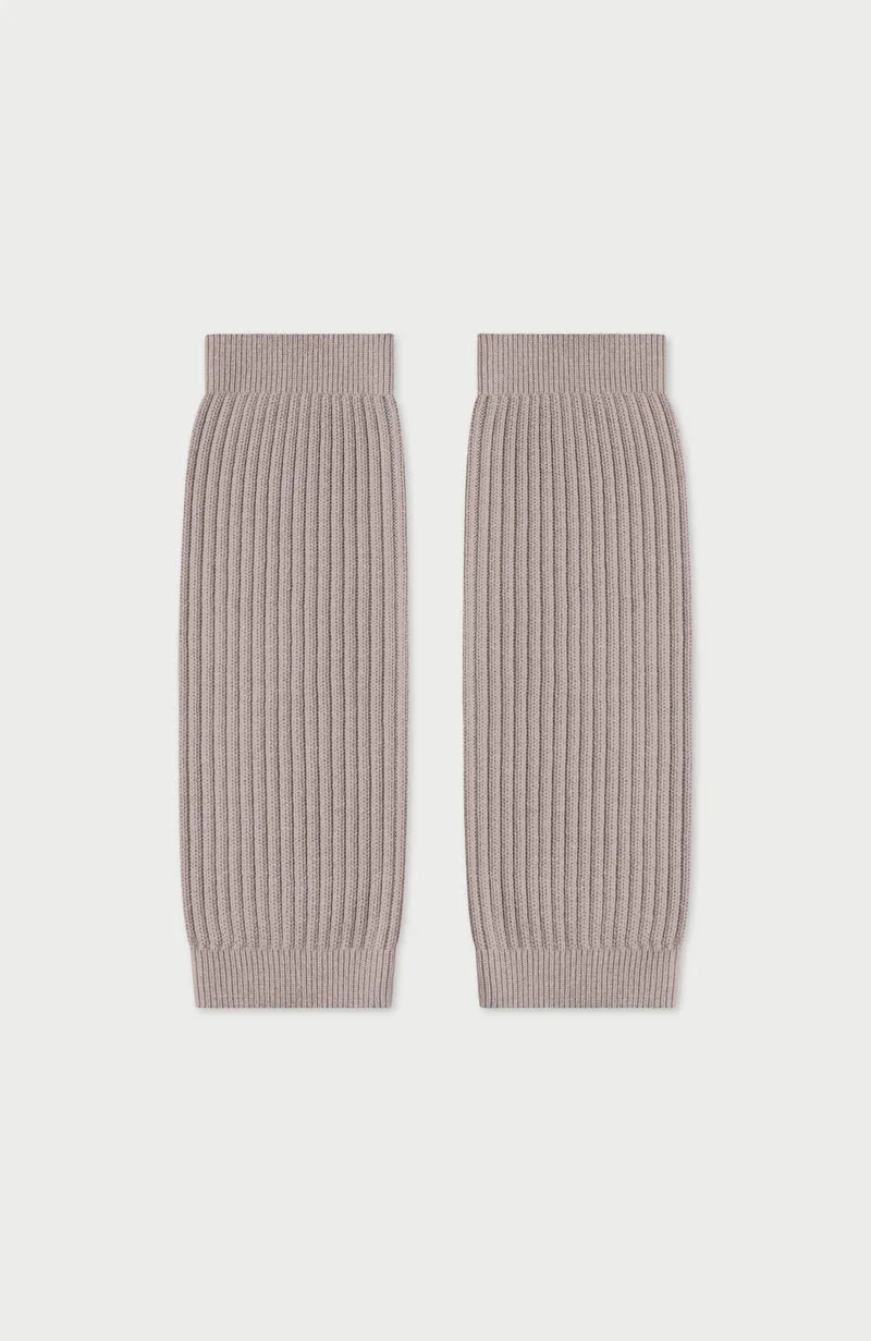 Gerippter Beinwärmer aus Merino Activewear für Damen