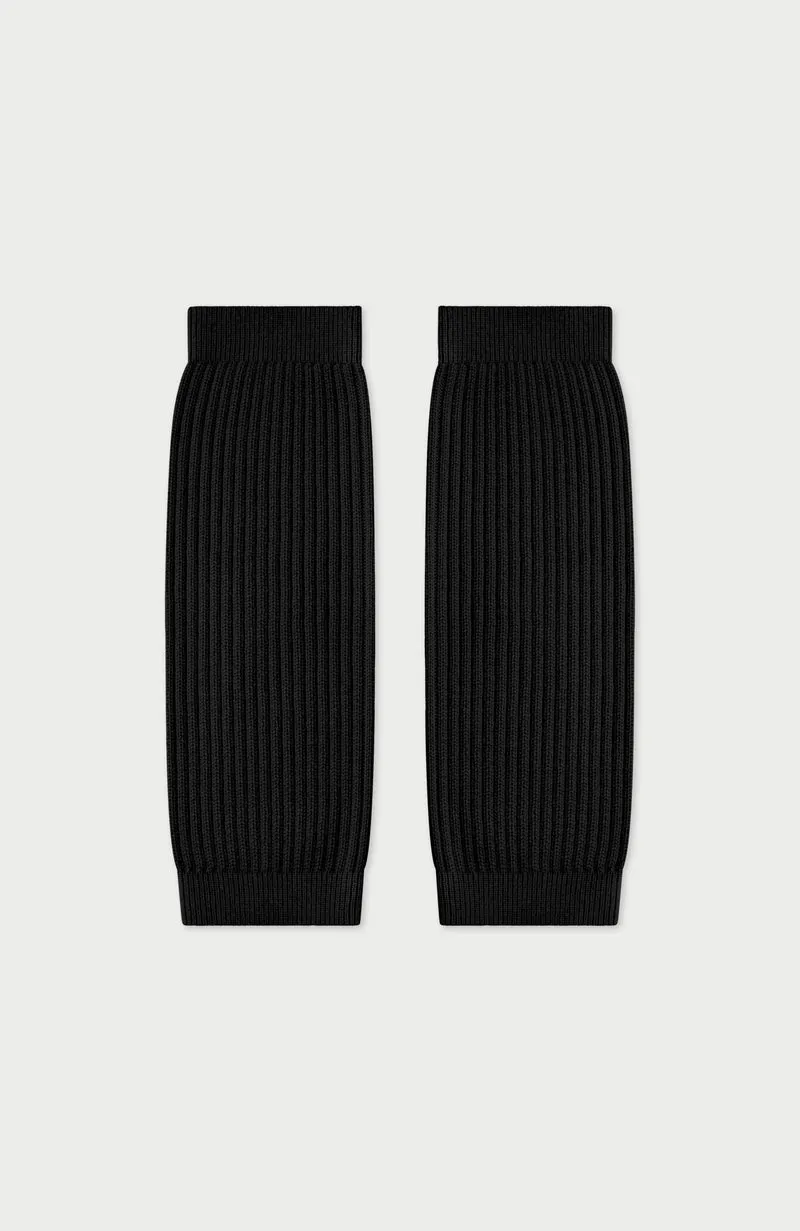 Gerippter Beinwärmer aus Merino Activewear für Damen