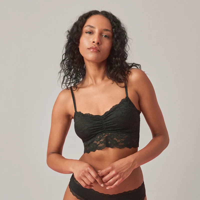 Spitzen-BH | Grau