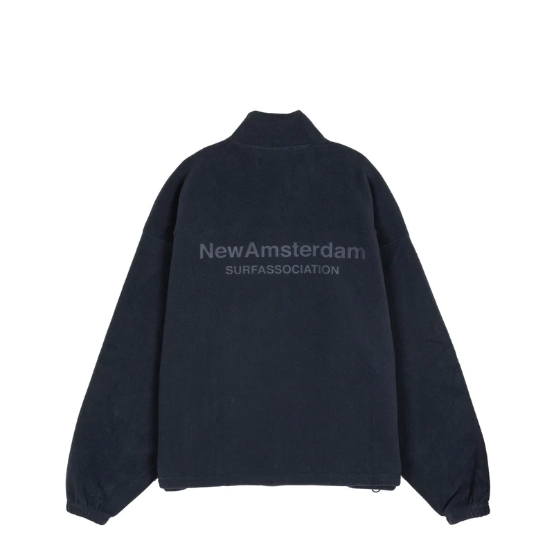 New Amsterdam Surf Association Fleece Half Zip Pullover (Night)