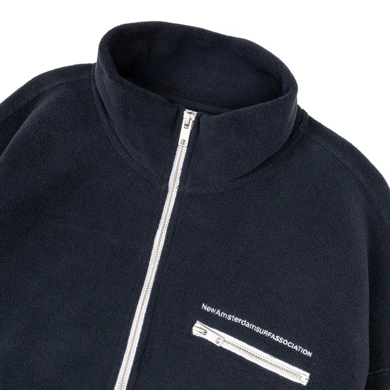 New Amsterdam Surf Association Fleece Half Zip Pullover (Night)