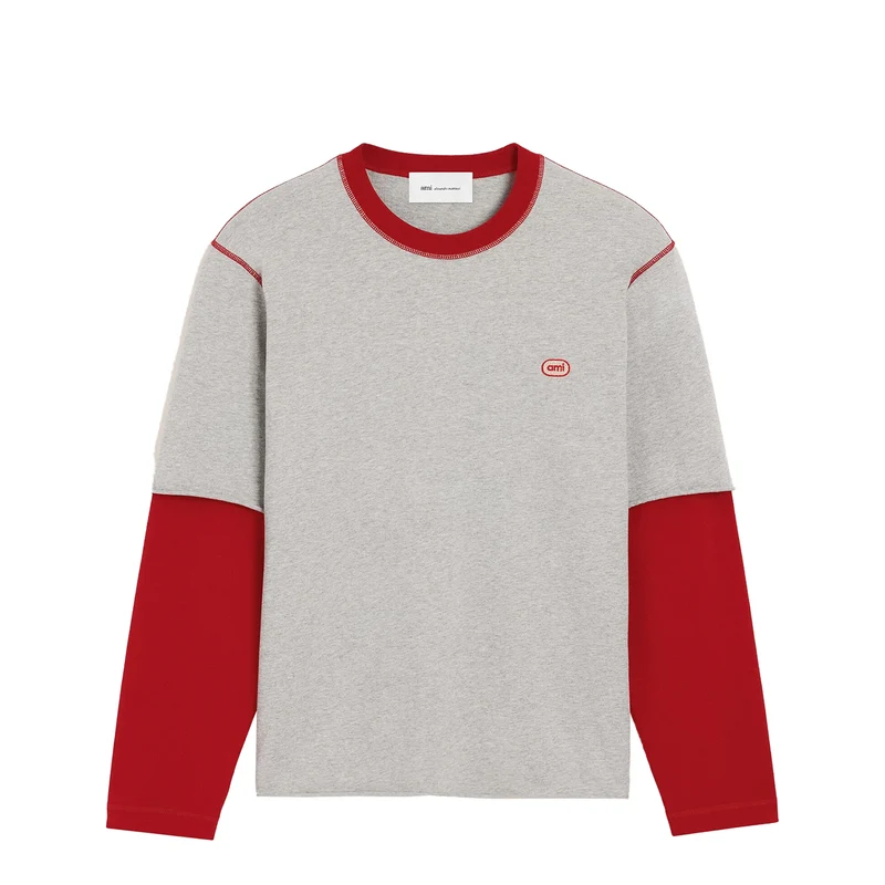 AMI Paris Double Sleeves Longsleeve
