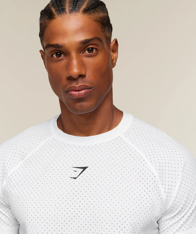 Gymshark Ultra Light Performance T-Shirt - White