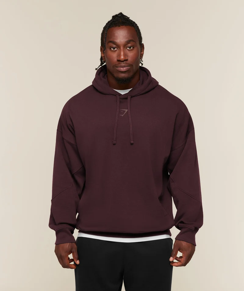 Gymshark Power Oversized Hoodie - Cherry Purple