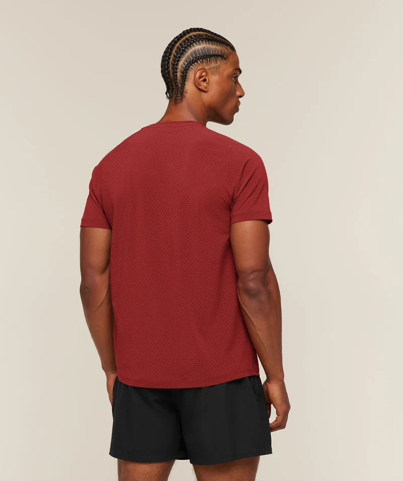 Gymshark Ultra Light Performance T-Shirt - Sets Red