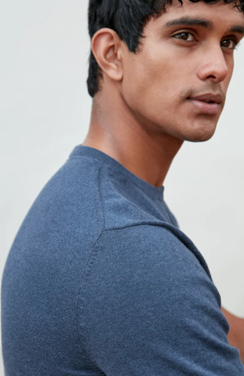 Herren-T-Shirt aus 100 % ultrafeiner Baumwolle