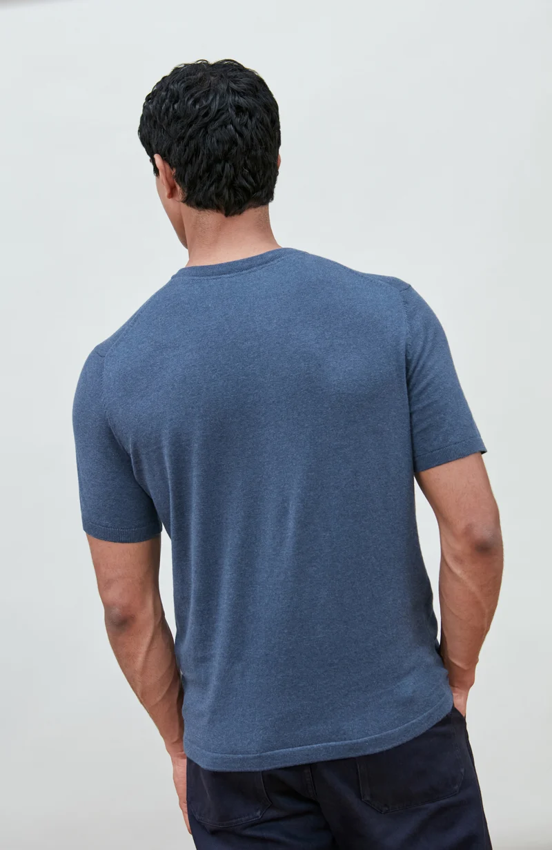 Herren-T-Shirt aus 100 % ultrafeiner Baumwolle
