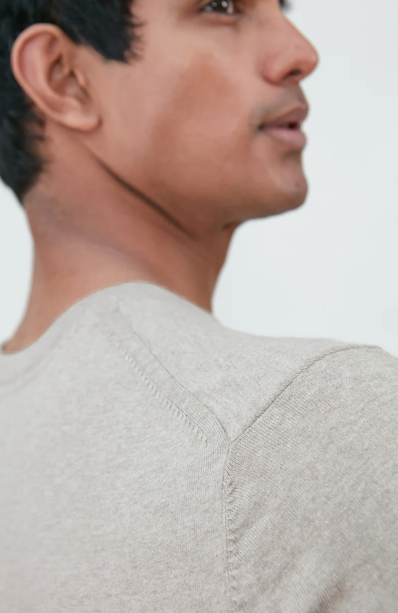 Herren-T-Shirt aus 100 % ultrafeiner Baumwolle