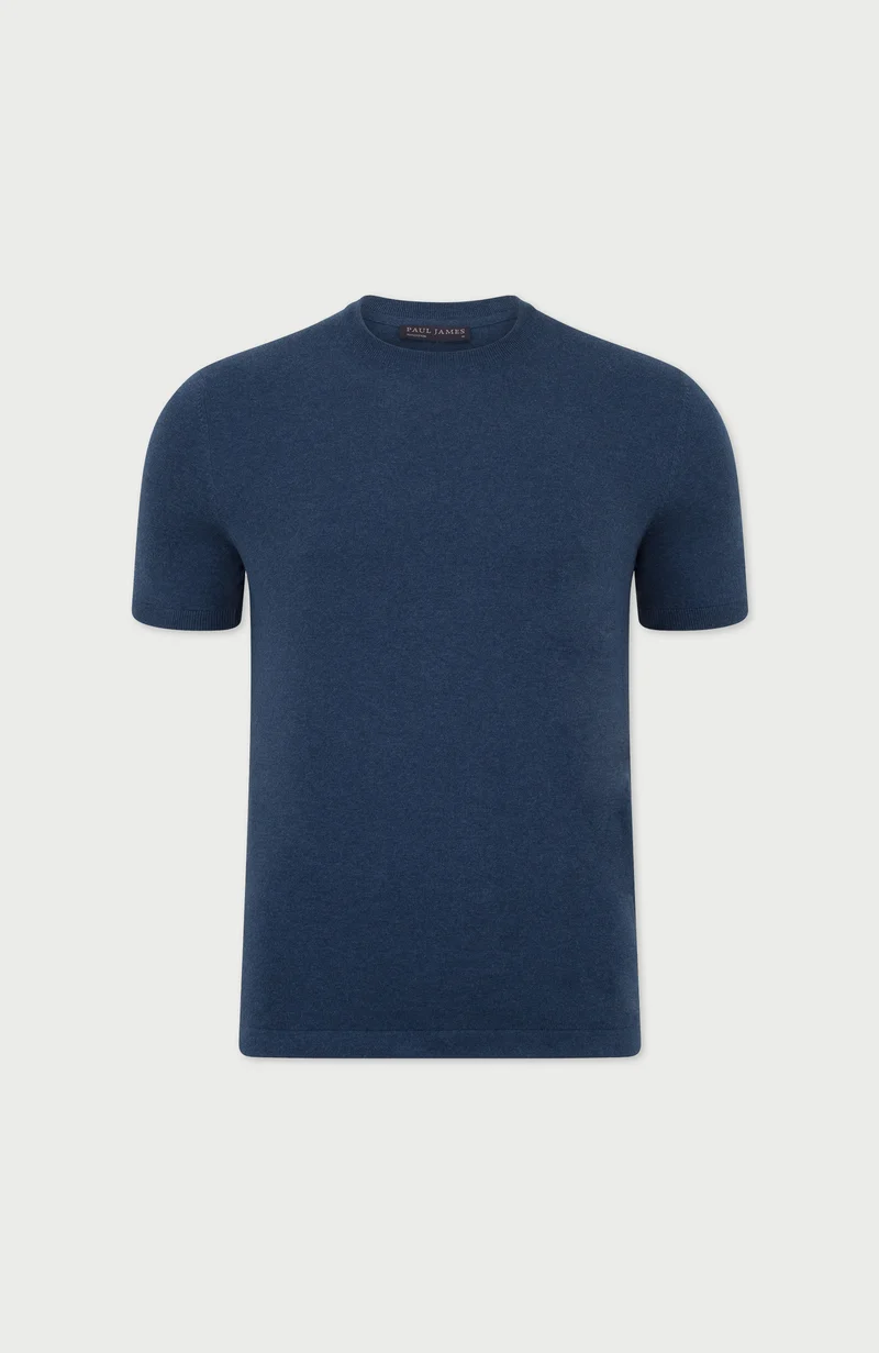 Herren-T-Shirt aus 100 % ultrafeiner Baumwolle