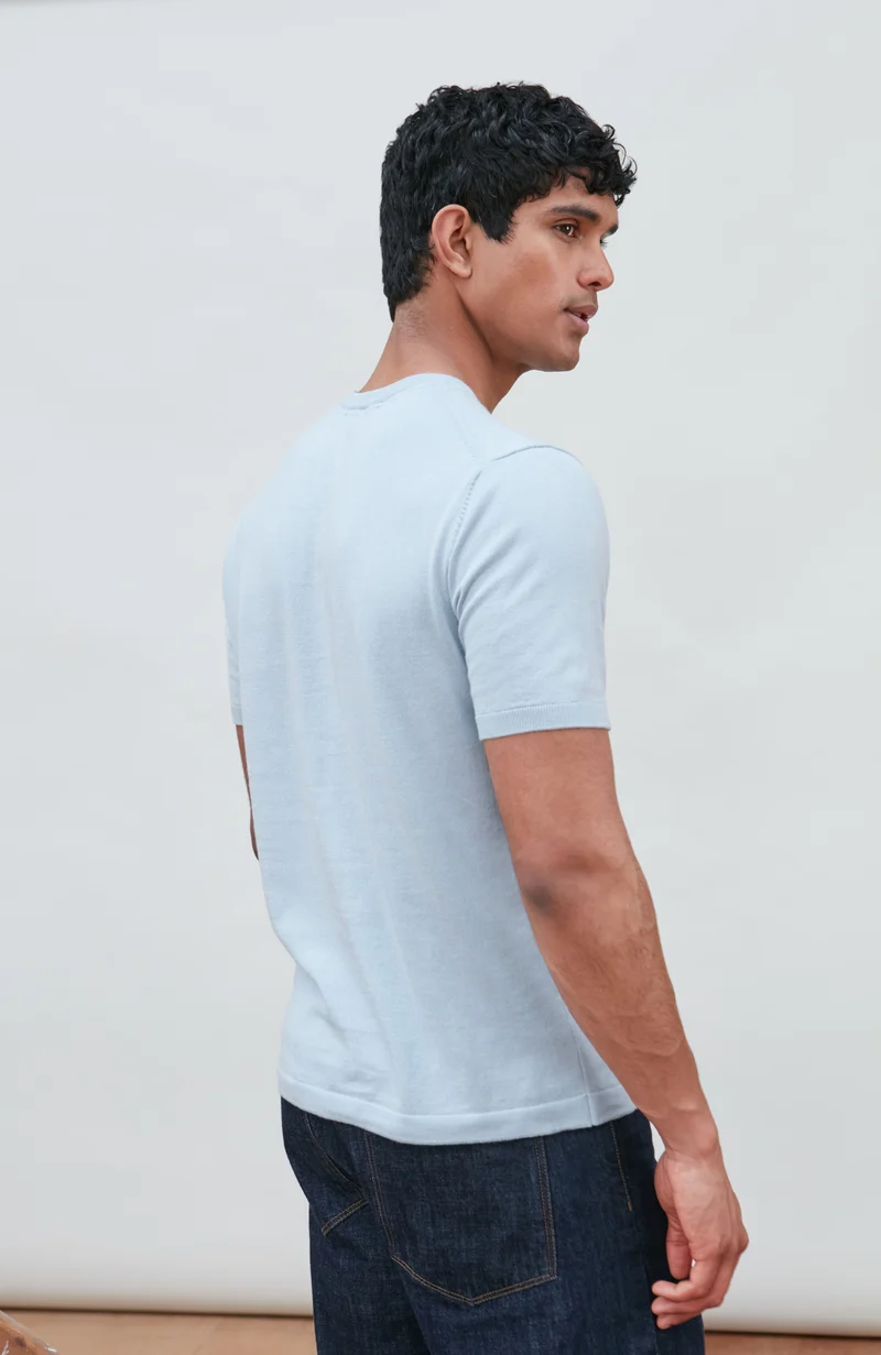 Herren-T-Shirt aus 100 % ultrafeiner Baumwolle