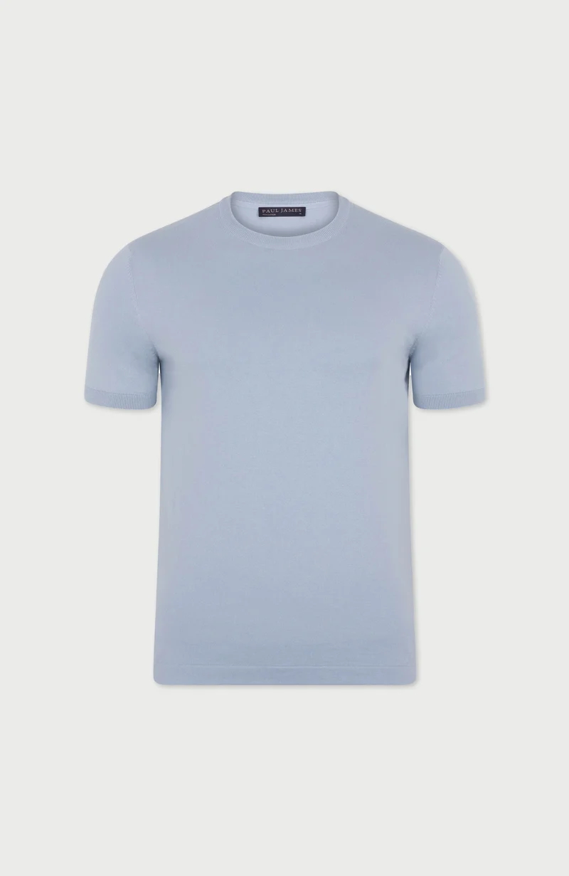 Herren-T-Shirt aus 100 % ultrafeiner Baumwolle