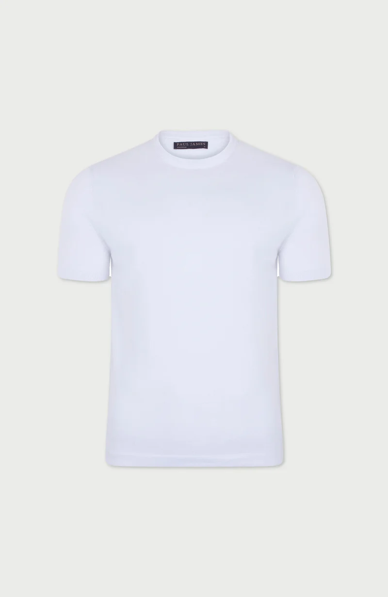 Herren-T-Shirt aus 100 % ultrafeiner Baumwolle