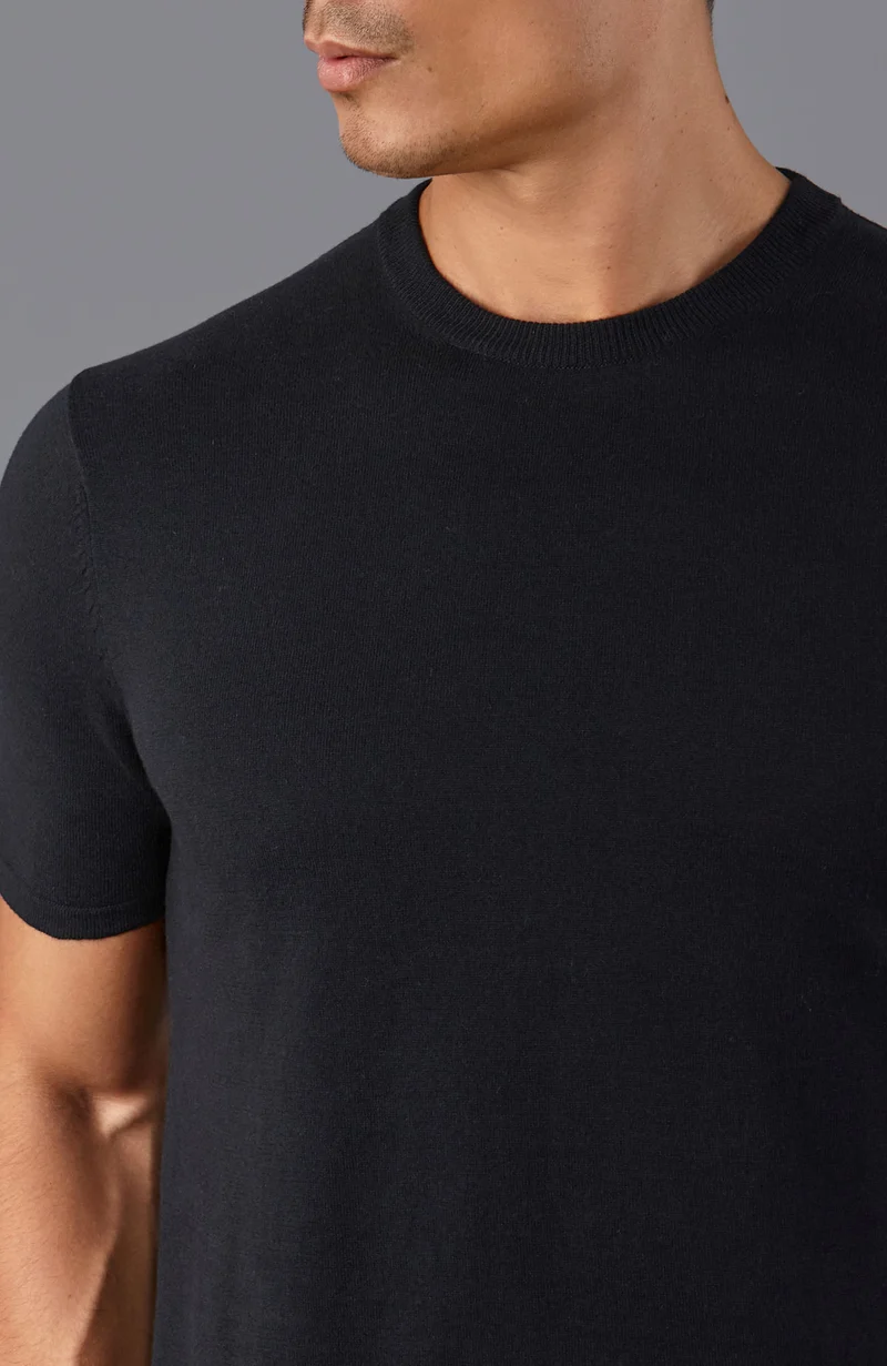 Herren-T-Shirt aus 100 % ultrafeiner Baumwolle