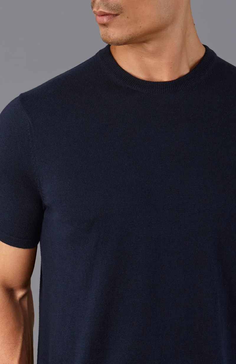 Herren-T-Shirt aus 100 % ultrafeiner Baumwolle