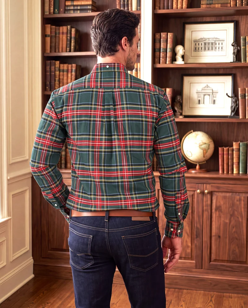 Herrenhemd "Steward" mit Button-Down-Kragen – the shirt