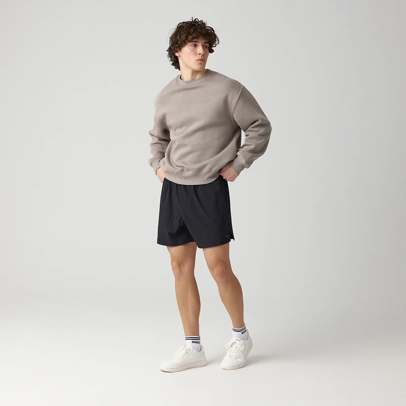 Retro Sneaker Socken | Grau (Streifen)