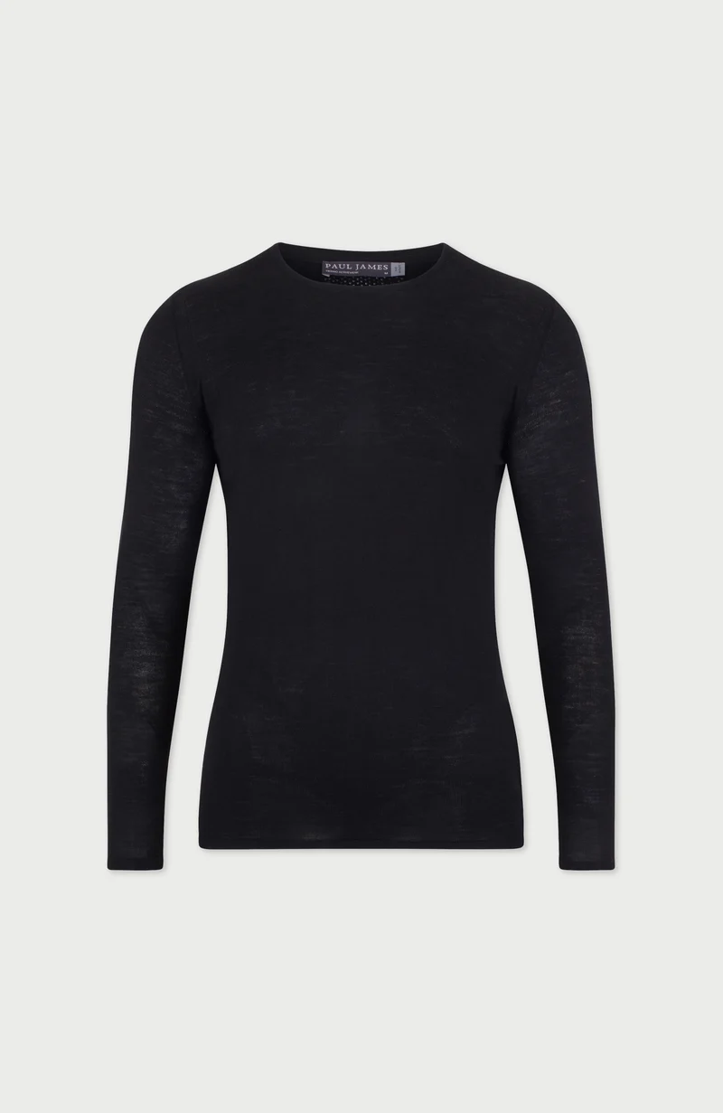 Mittelschweres Merino-Activewear-Basisschichtoberteil für Herren