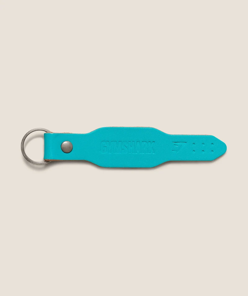 Gymshark Lifting Belt Keyring - Brand Blue