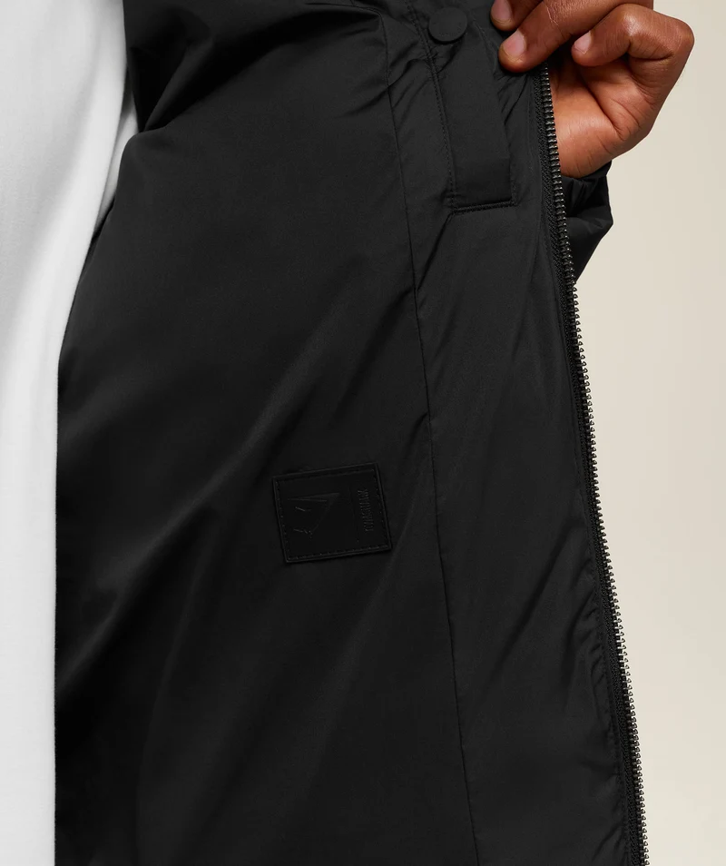 Gymshark Puffer Jacket - Black