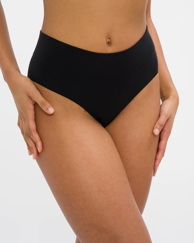 Cloudy Pantie Set - Black