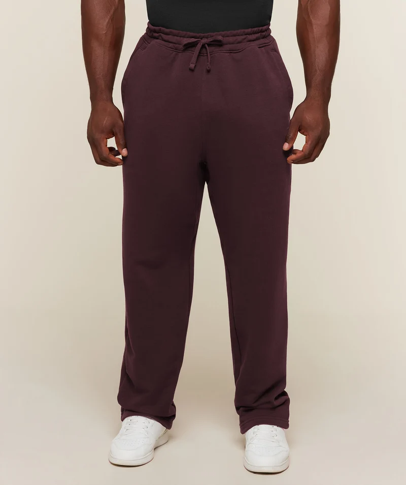 Gymshark Power Straight Leg Pant - Cherry Purple
