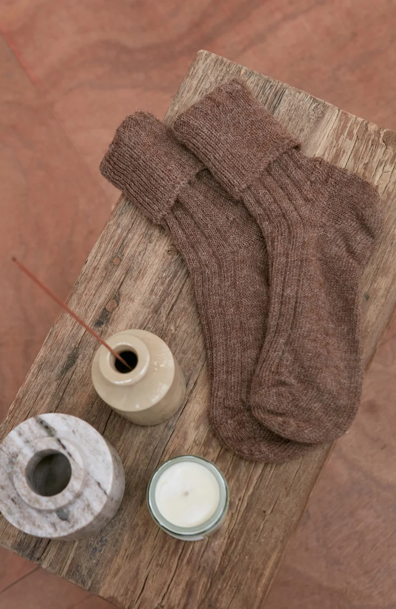 Alpaka-Lounge-Socken