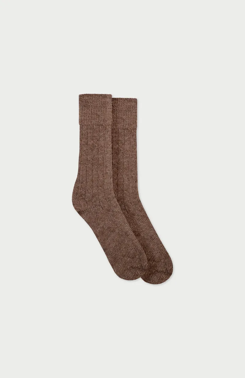 Alpaka-Lounge-Socken